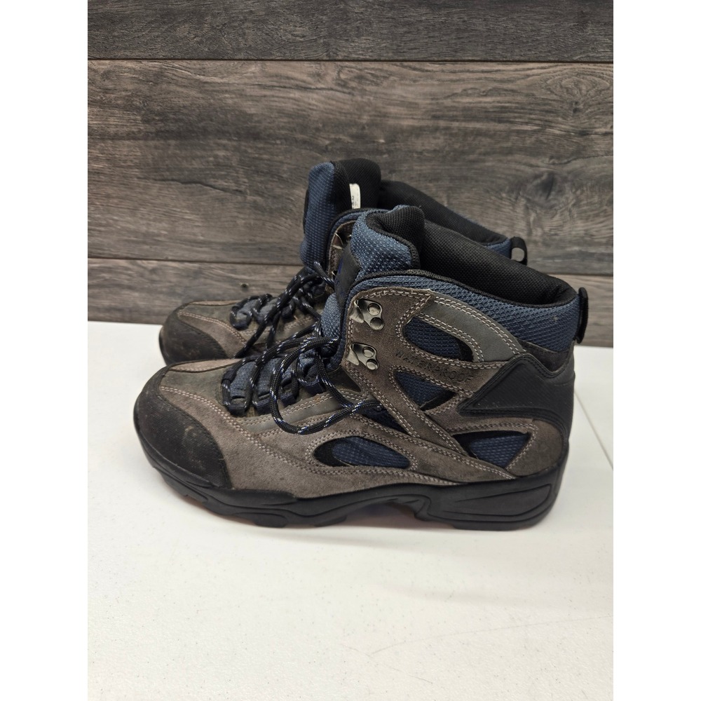 Ozark Trail Peyton Mens Hiking Boots Size 12 Waterproof Grey‎ Black 2577126